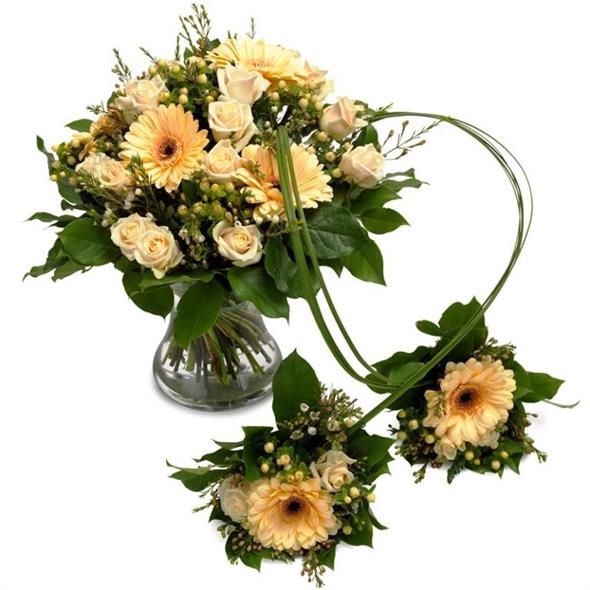 Mor/barn buket (Tvillinger)